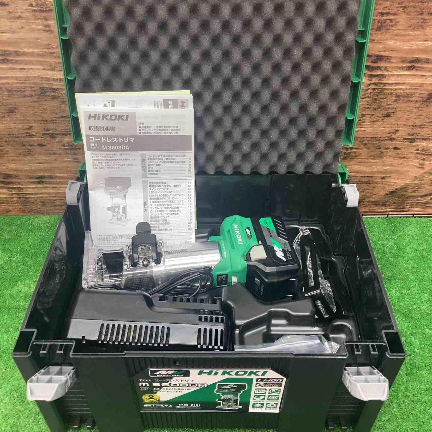 ハイコーキ HIKOKI 旧 日立工機 コードレストリマ M3608DA XPZ 川越店