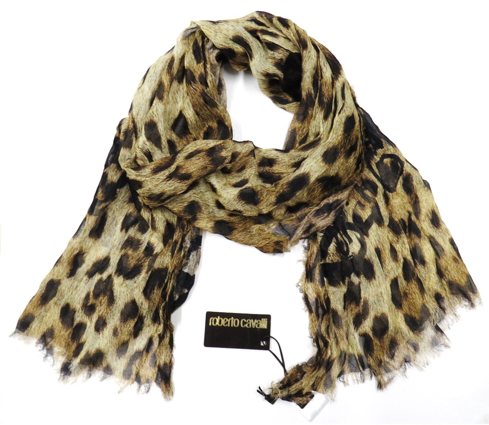 ロベルトカヴァリ] STOLE クラスロベルトカヴァリ ウールカシミヤ