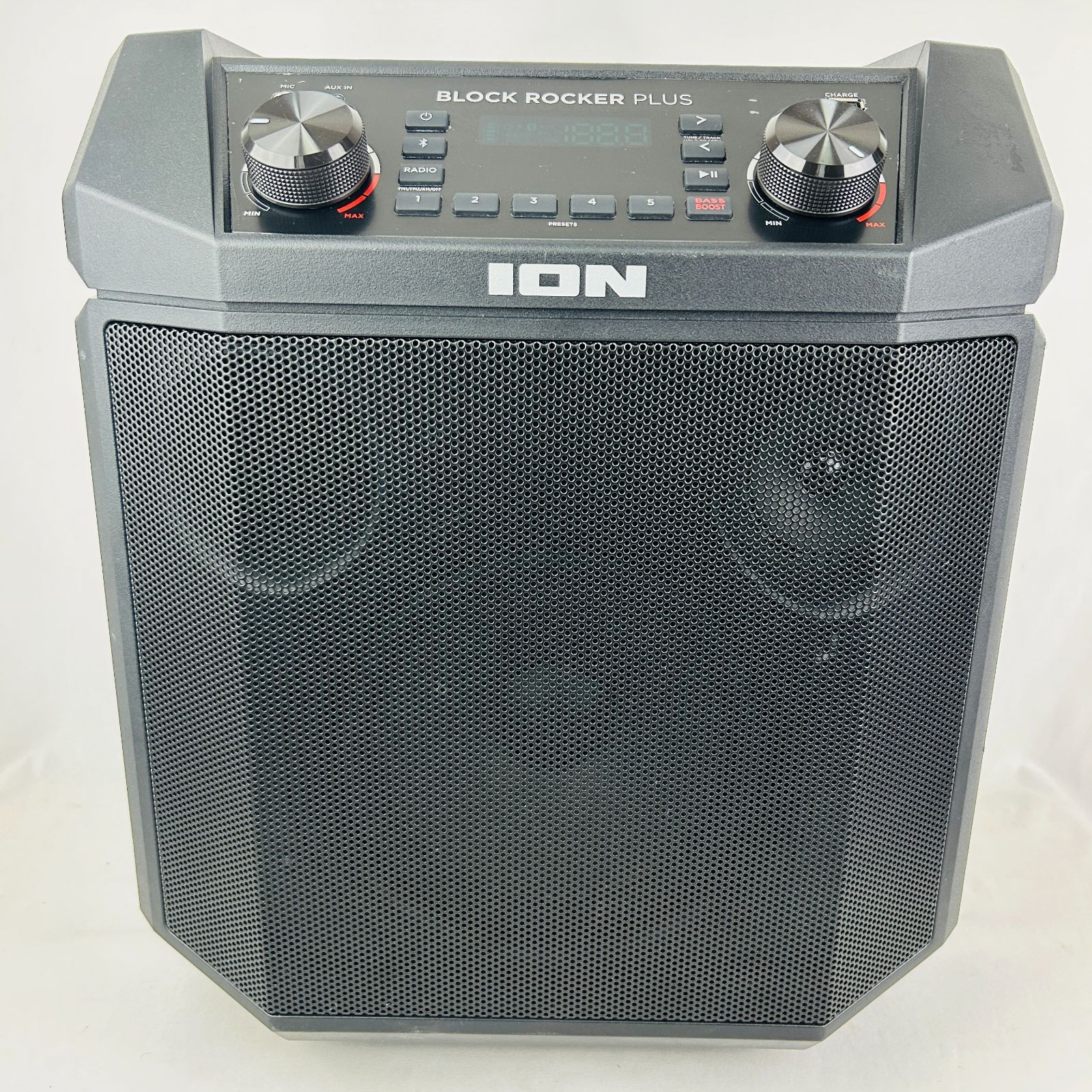 ION BLOCK ROCKER PLUS ポータブルスピーカー バッテリー新品 ION