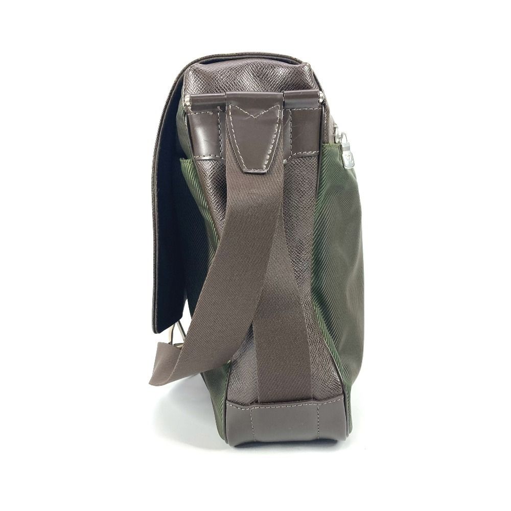 LOUIS VUITTON タイガ デルスー ショルダーバッグ ボルドー系 良品