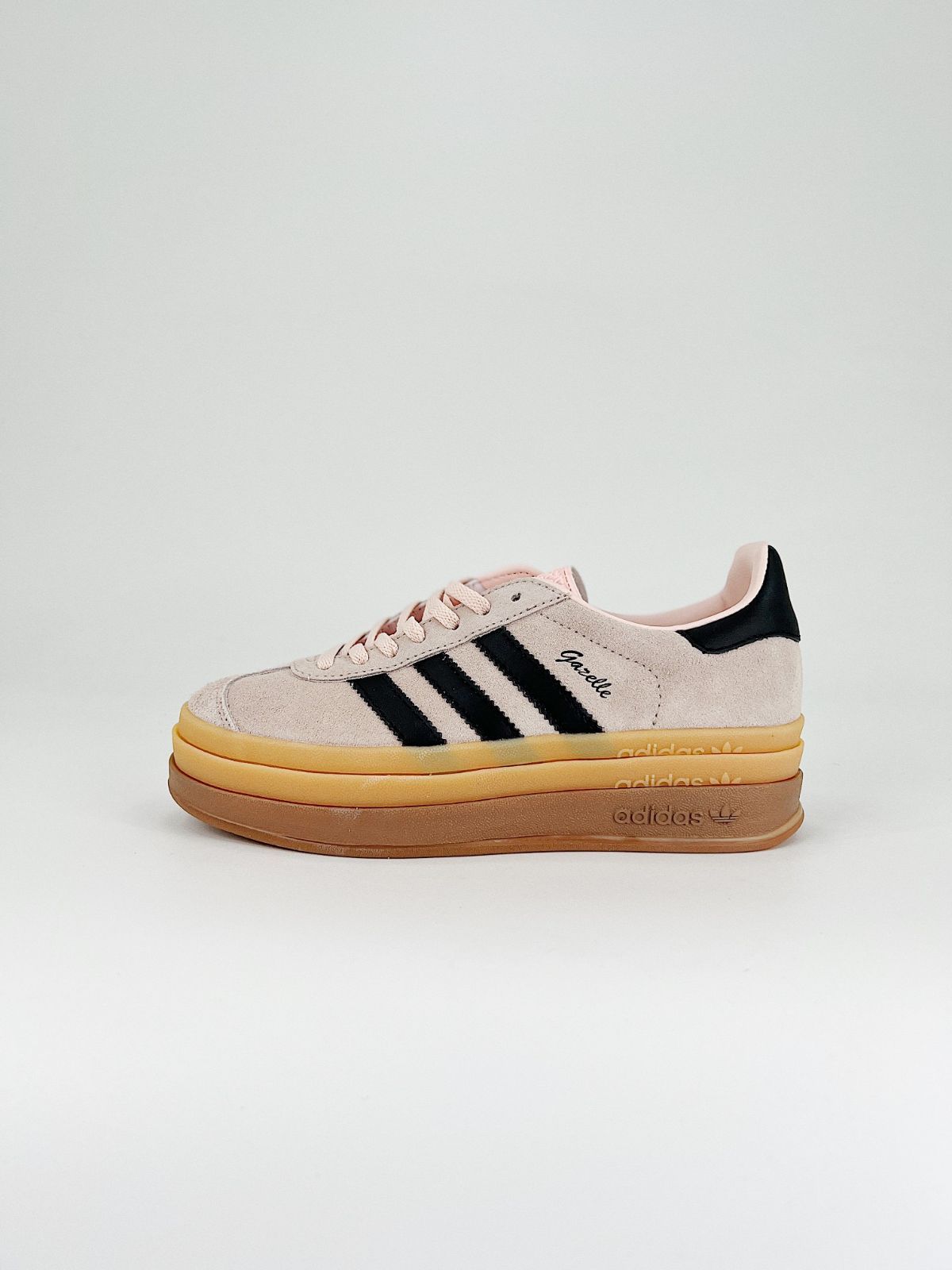 新品 adidas GAZELLE アディダス ガゼルボールド ピンク