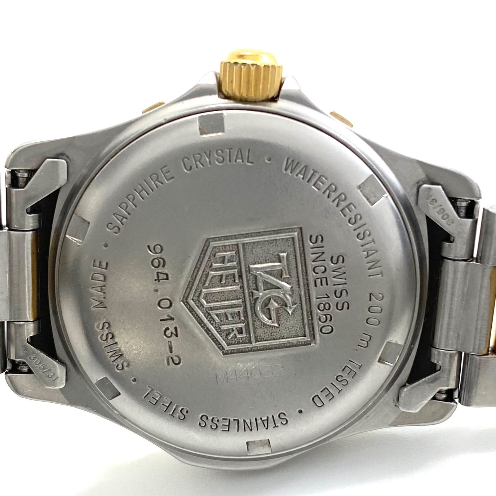 【正規品】タグホイヤー 2000 プロ 964.0138-1 メンズ 腕時計 Yahoo!オークション -「タグホイヤー 964.013」の落札相場・落札価格