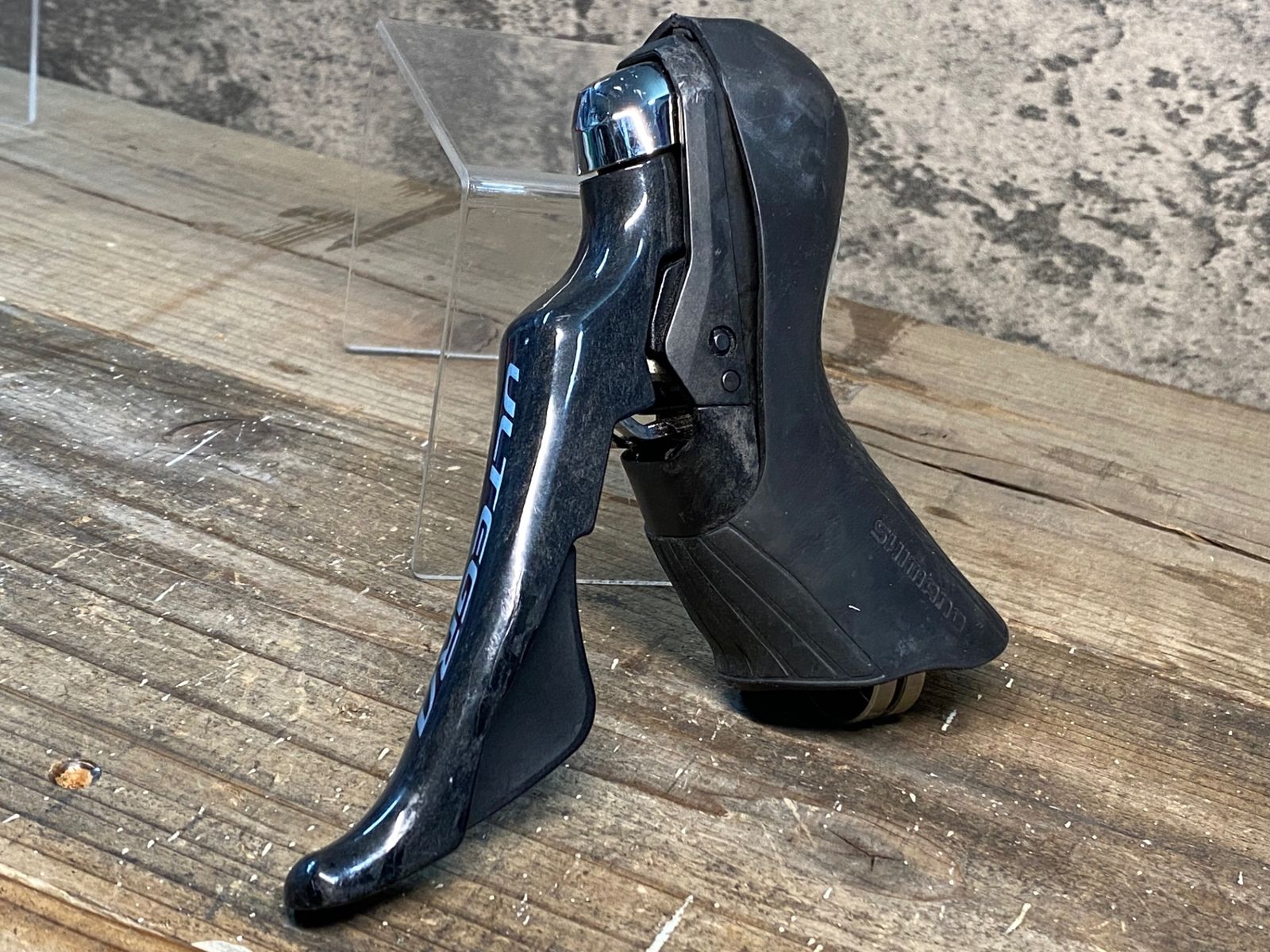 IP892 シマノ SHIMANO アルテグラ ULTEGRA ST-R8020 STIレバー 左のみ ※レバー固定付近クラックありの為ジャンク
