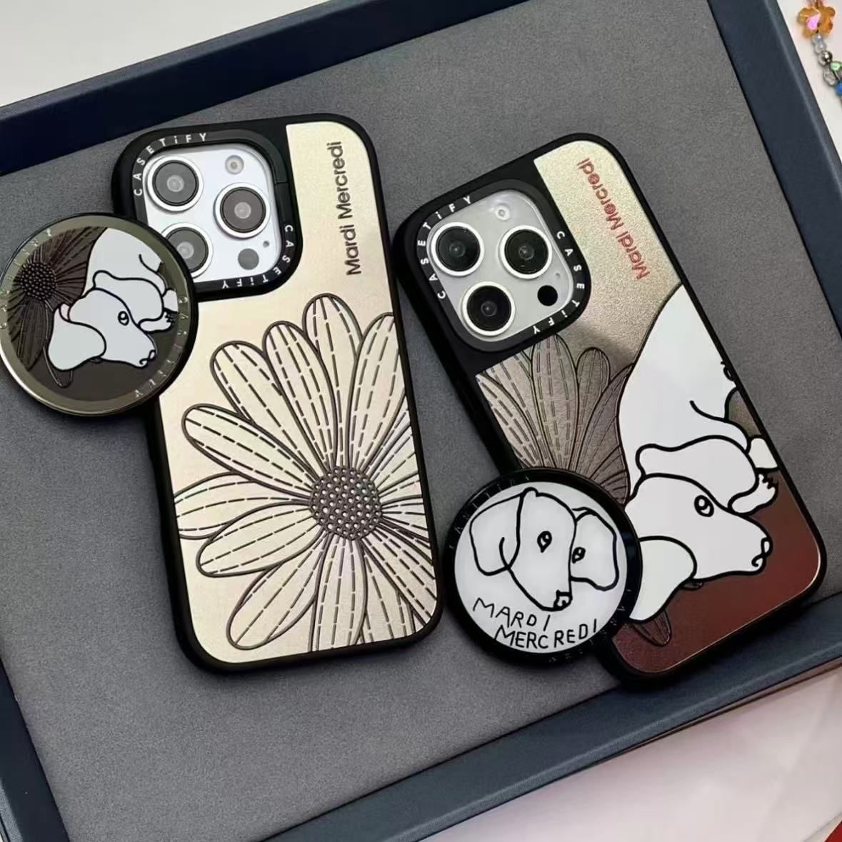 Casetify Mardi Mercredi iPhone16Pro ケース Amazon.co.jp: CASETiFY MagSafe 対応ミラー iPhone 16 ケース
