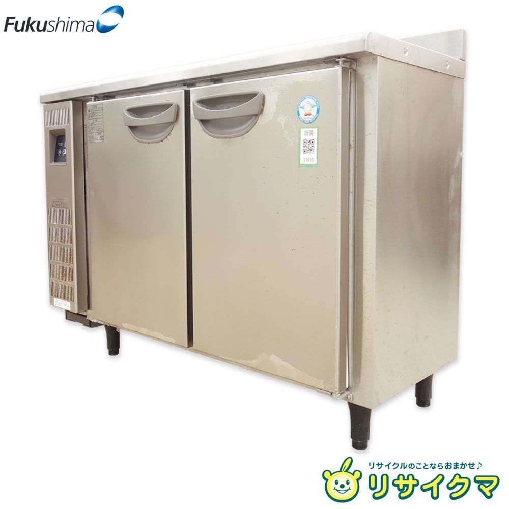 中古】M▽フクシマ 業務用 台下冷凍庫 コールドテーブル 170L 2面扉 