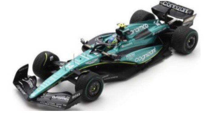 Aston Martin AMR23 No.14 Aston Martin Aramco Cognizant F1 Team 2nd Monaco GP 2025 Fernando Alonso