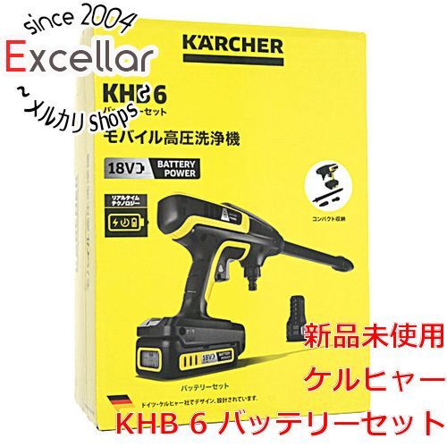 bn:10] ケルヒャー モバイル高圧洗浄機 KHB 6 バッテリーセット 1.328