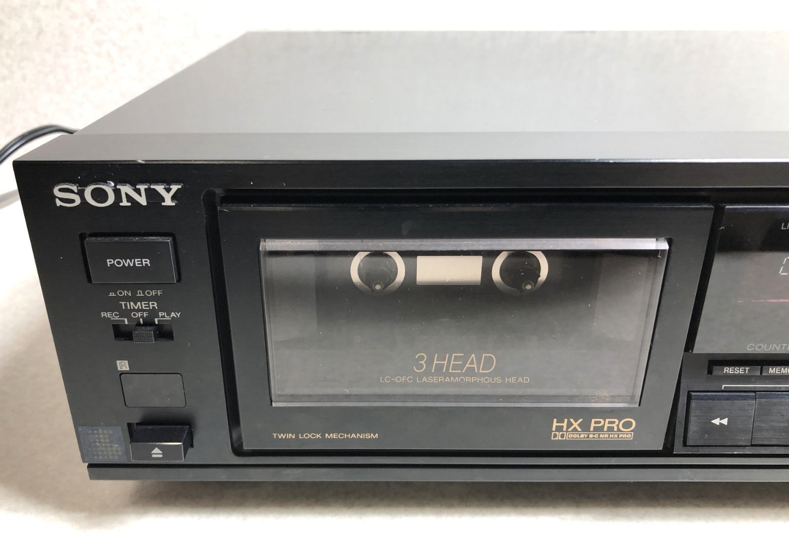 SONY TC-K600 3ヘッドカセットデッキ SONY] 廉価の3ヘッド機(TC-K600,TC-K700S,TC-K710S) [カセットデッキ