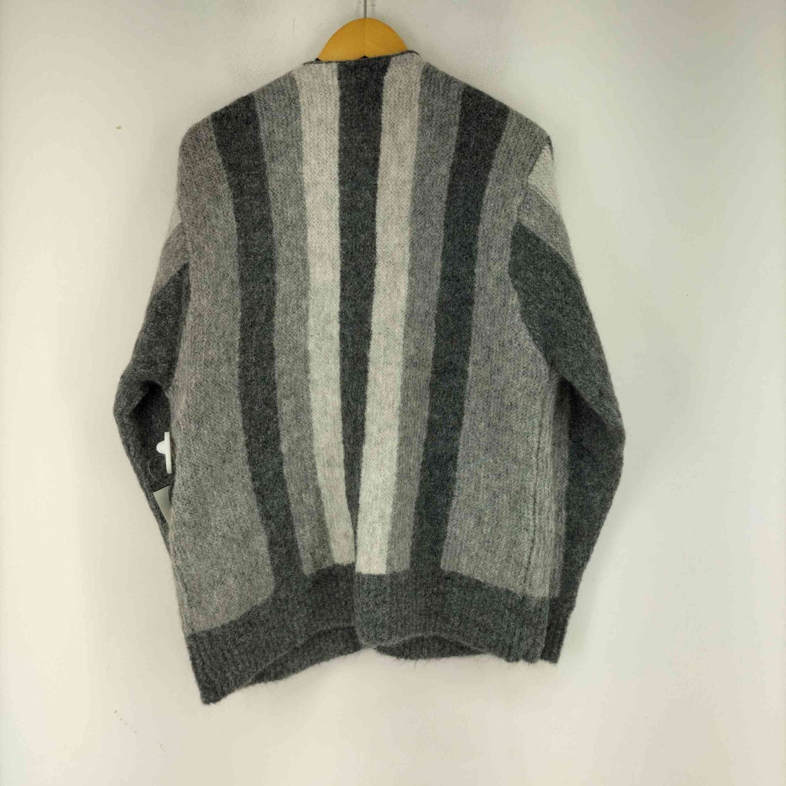 シップス SHIPS Alpaca Blend アルパカ ガーター Vネック カーディガン 