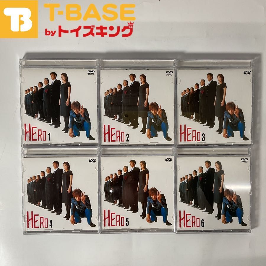 HERO 全6巻セット [DVD] 木村拓哉 ブランド品 - 邦画・日本映画