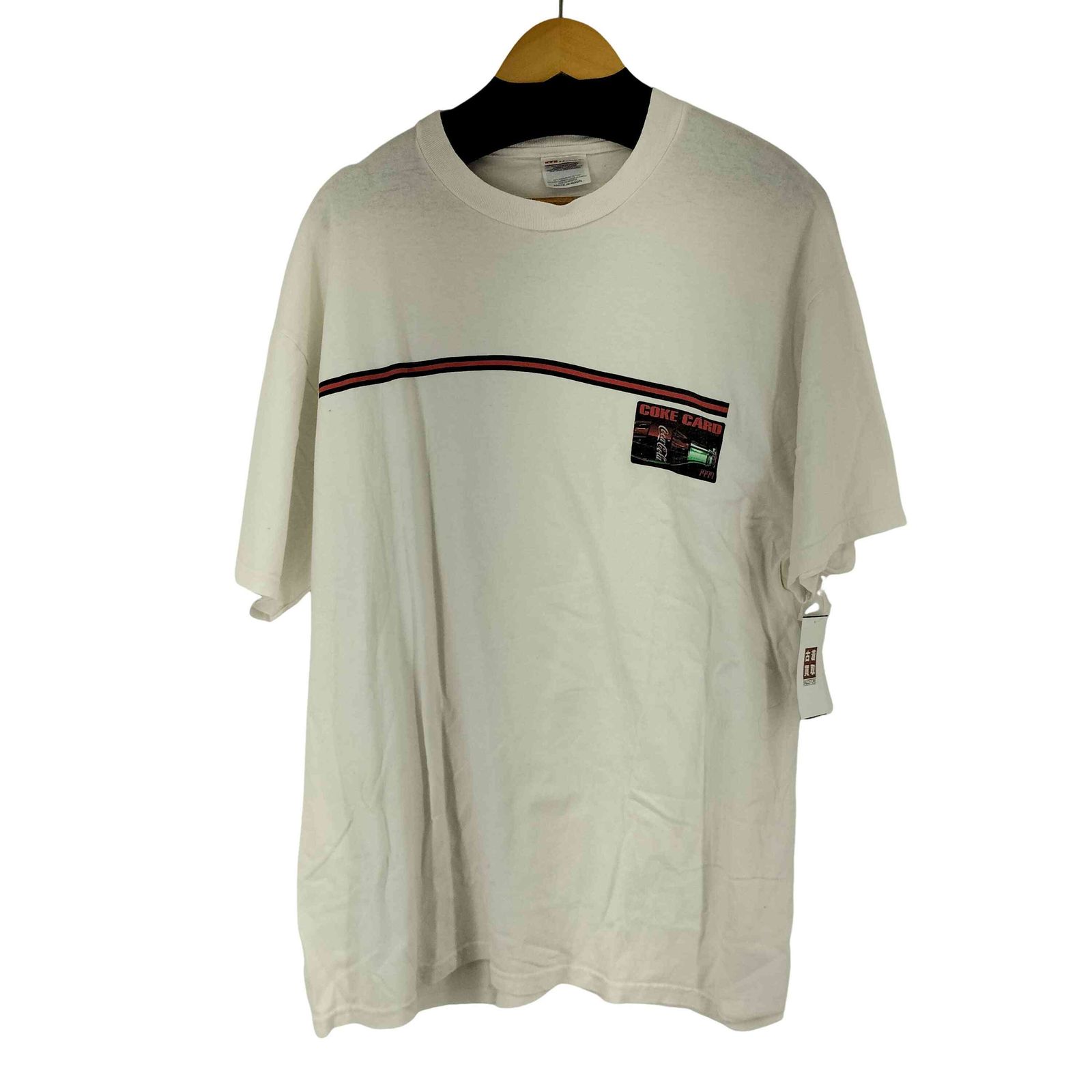 ユーズドフルギ USED古着 企業ロゴ プリントクルーネックTシャツ メンズ import：XL 