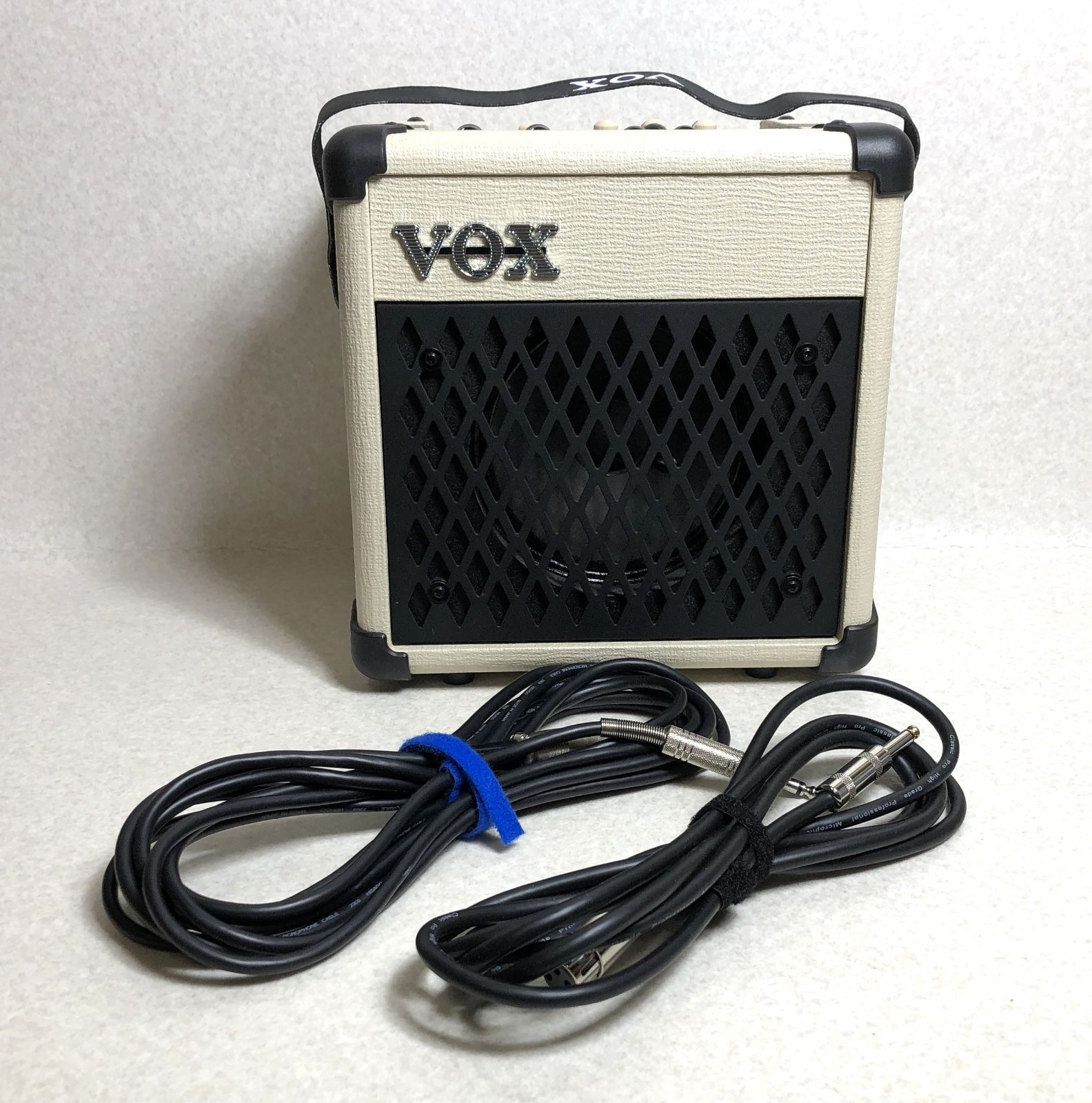 DH1338 VOX ヴォックス ギターアンプ MINI5-RM ケーブル付き ホワイト