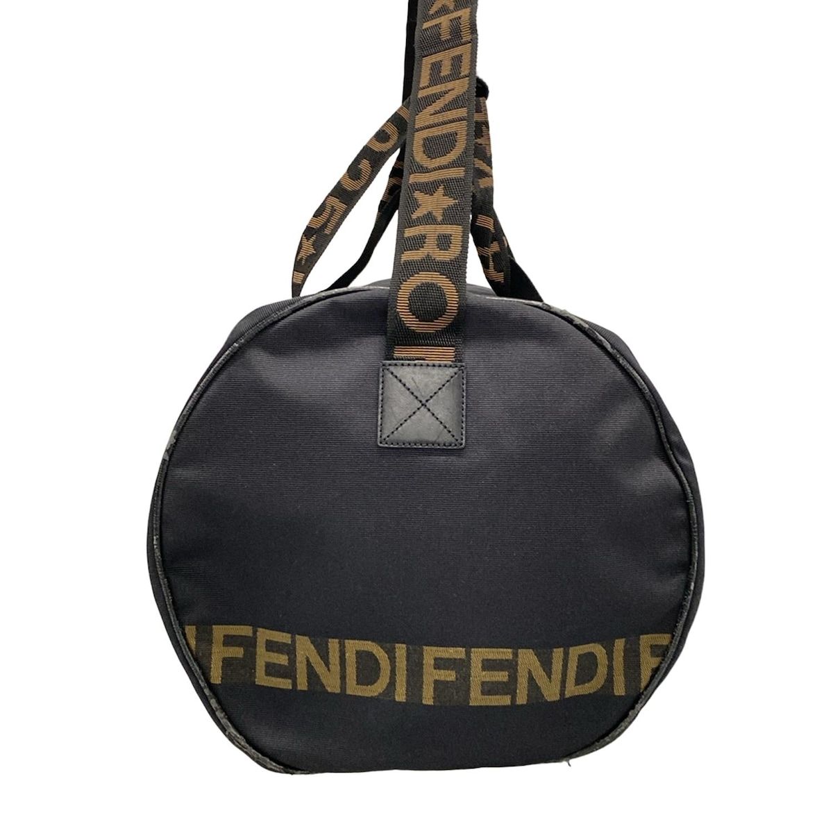 FENDI(フェンディ) ボストンバッグ - 26420 黒×ブラウン 本体