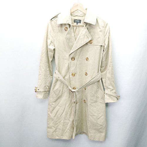 A.P.C. トレンチコート ベージュ レディース A.P.C. トレンチコート