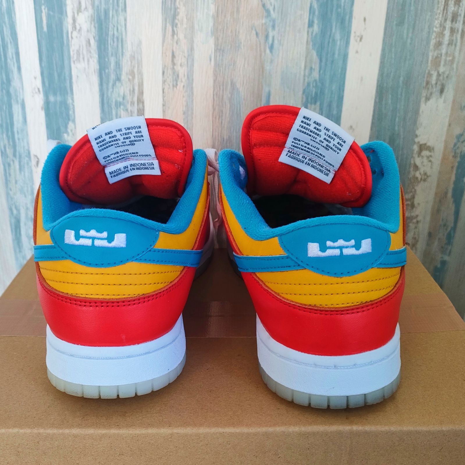 FRUiTY PEBBLES™ × Nike Dunk Low QS 
