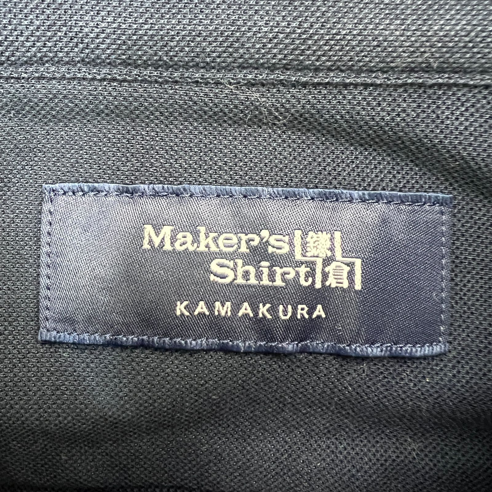 鎌倉シャツ　ボタンダウンポロシャツ　黒　XL メーカーズシャツカマクラ ポロシャツ(XL ブラック系): メンズ｜メーカーズシャツ鎌倉 公式通販