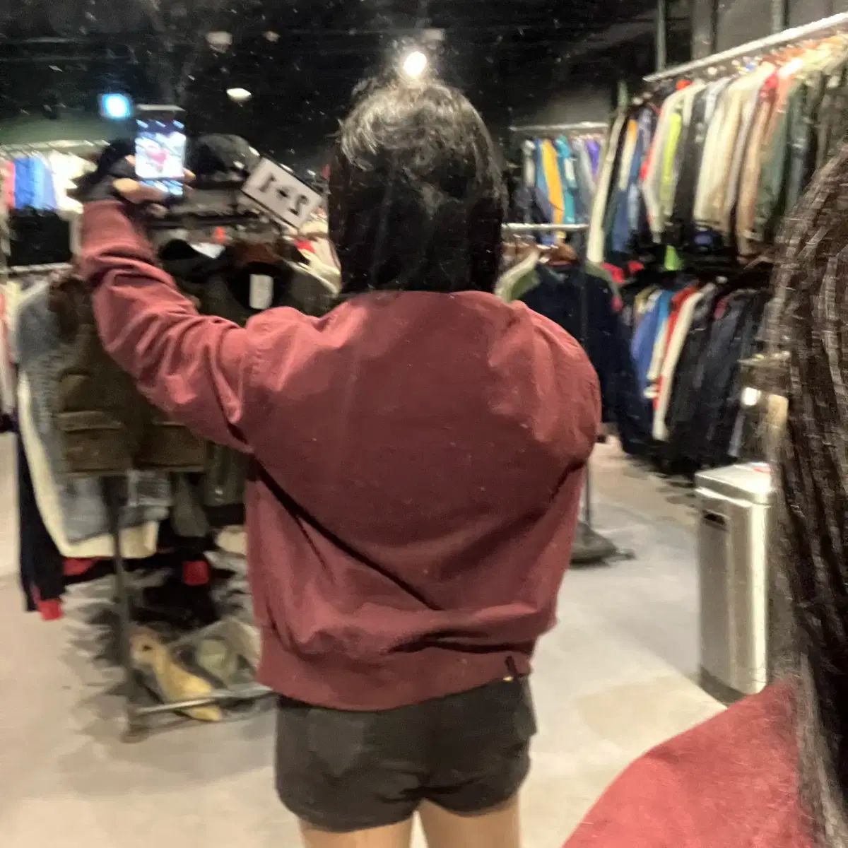 ジャケット レッドワイン