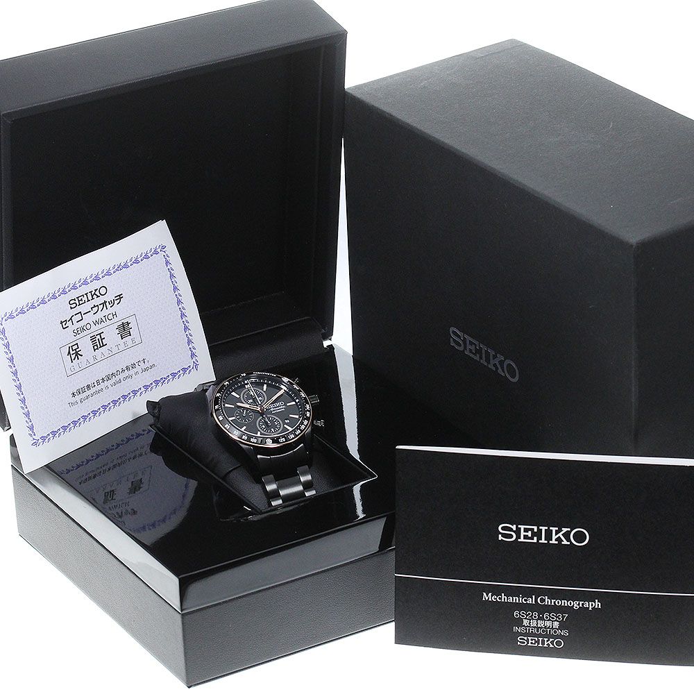 セイコー SEIKO SAEH017/6S28-00K0 ブライツ アナンタ リミテッド クロノグラフ 世界限定500本 自動巻き メンズ美品箱・ 保証書付き_751515 - メルカリ