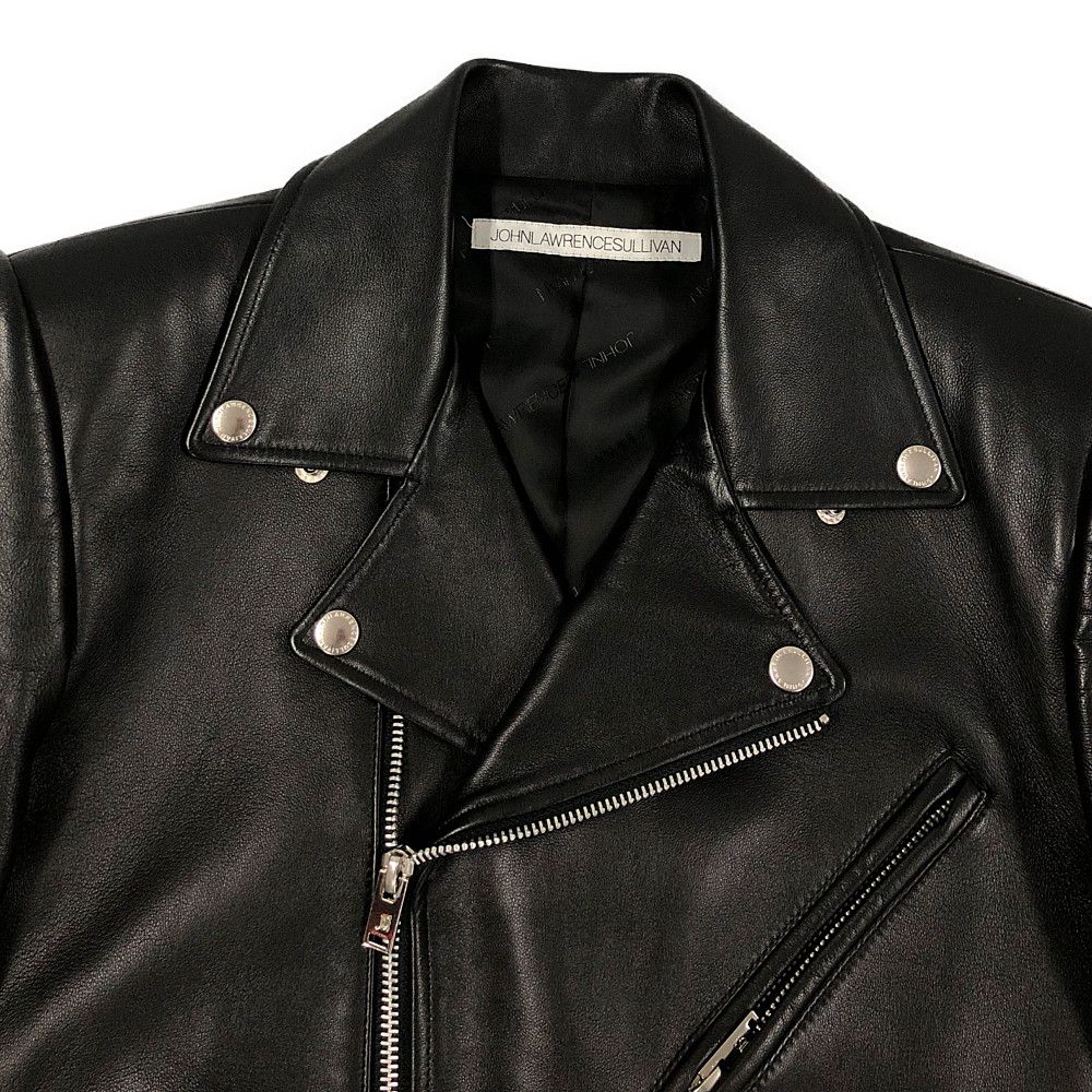 JOHNLAWRENCESULL IVAN 品番 JLS-04-01 LAMBSKIN BIKES JACKET ダブル