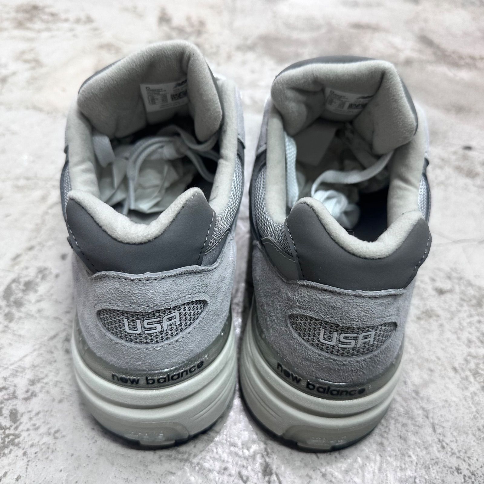 国内正規 New Balance 992 Gray 2025年製 スエード スニーカー U992GY