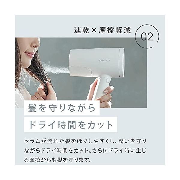 SALONIA(サロニア) トリートメントミストドライヤー・セラム(4個