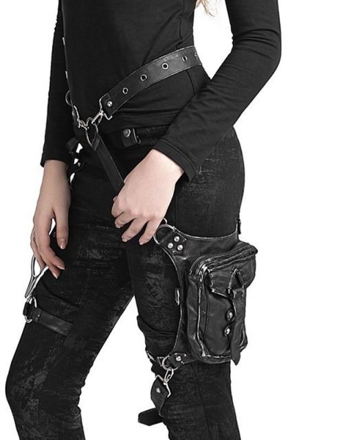 種類6 F HG302 メンズ ファッション オシャレ アイテム 撮影 小物 コスプレ ステージ 衣装 女性 バッグ スチームパンク レトロ ライダース ウエスト ファッション カジュアル アウトドア ショルダー クロス ボディ