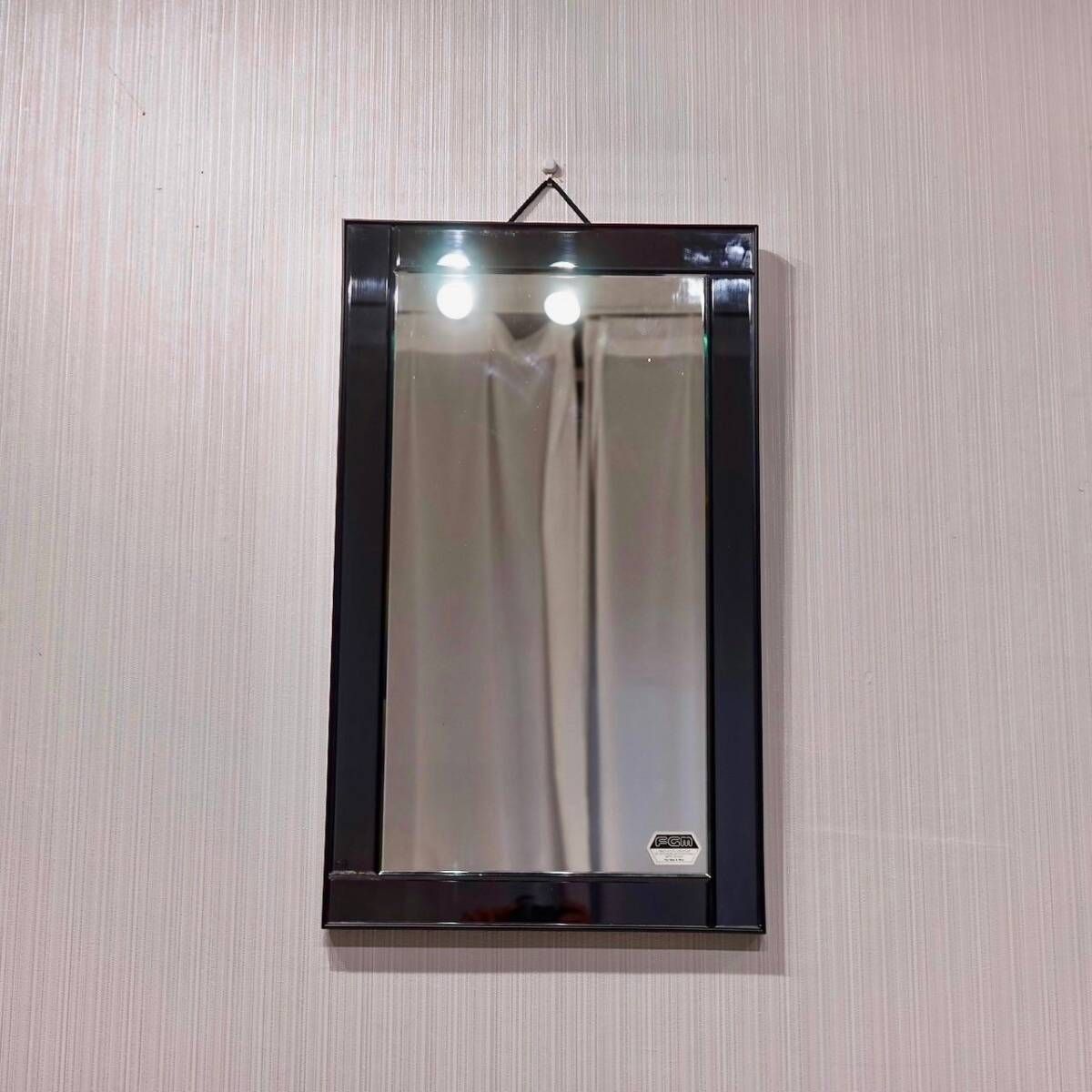 LEDミラーライト付き 女優ミラー調光調色四角 50x70cm 曇り止め