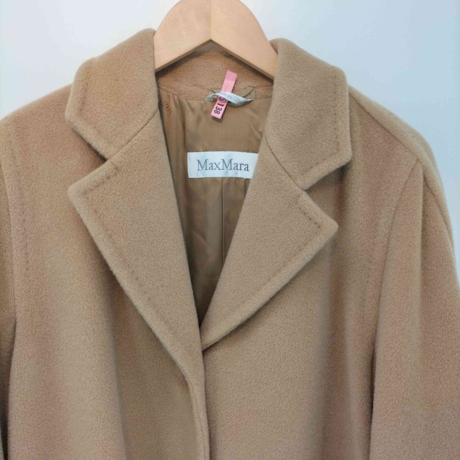 マックスマーラ MAX MARA カシミヤ混 ウール コート レディース