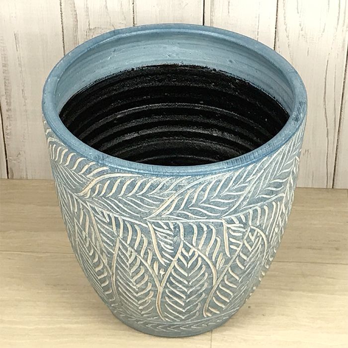 直径37cm リーフ柄