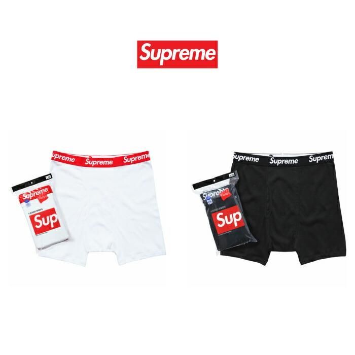 hanes-boxer-briefs 正規品 シュプリーム Supreme Hanes 4枚パック