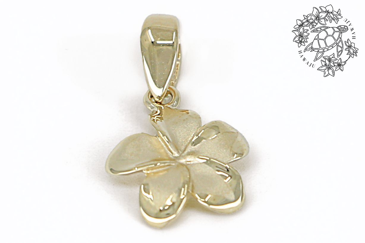 ハワイアンジュエリー 14K プルメリア トップ ハワイ 14金 ハワイアン