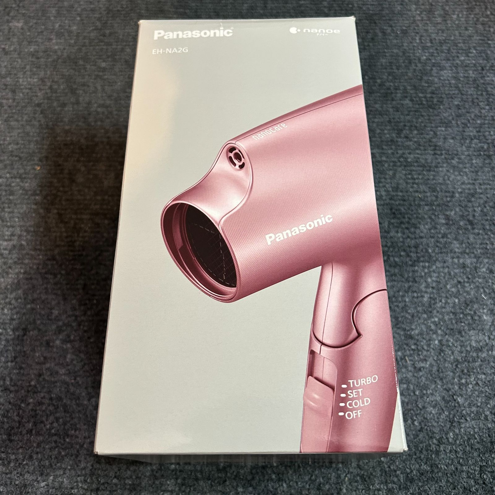 未使用】Panasonic ナノケア ヘアードライヤー EH-NA2G-PP 