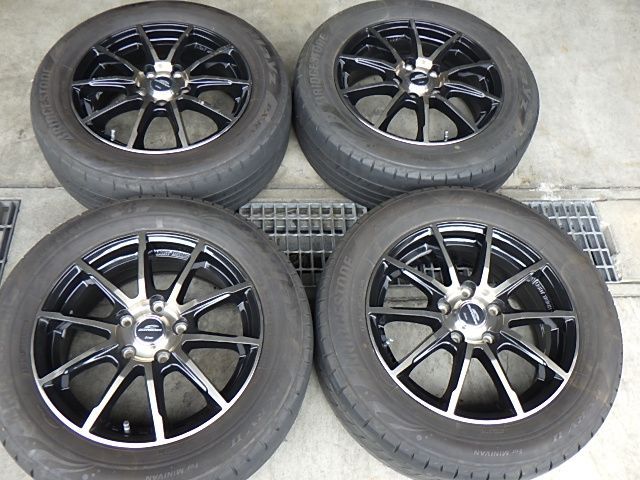224-923　A-TECH　アルミホイール＆ラジアルタイヤ　205/60R16　2020-21年　4本セット