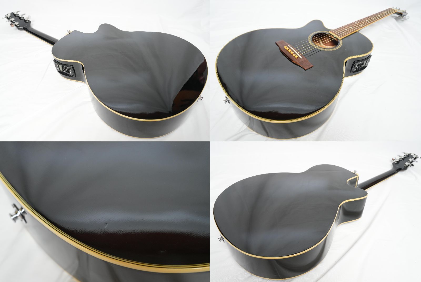 ☆Cooder by TAKAMINE TCP-520 LH BLACK LEFTY 左用エレアコ 状態良好