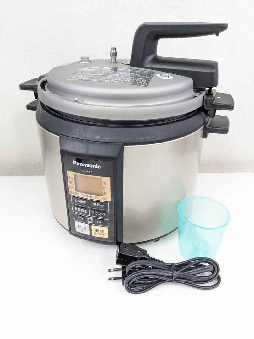 Panasonic SR-P37　2017年製 概要 マイコン電気圧力なべ SR-P37 | 自動調理鍋・電気圧力鍋