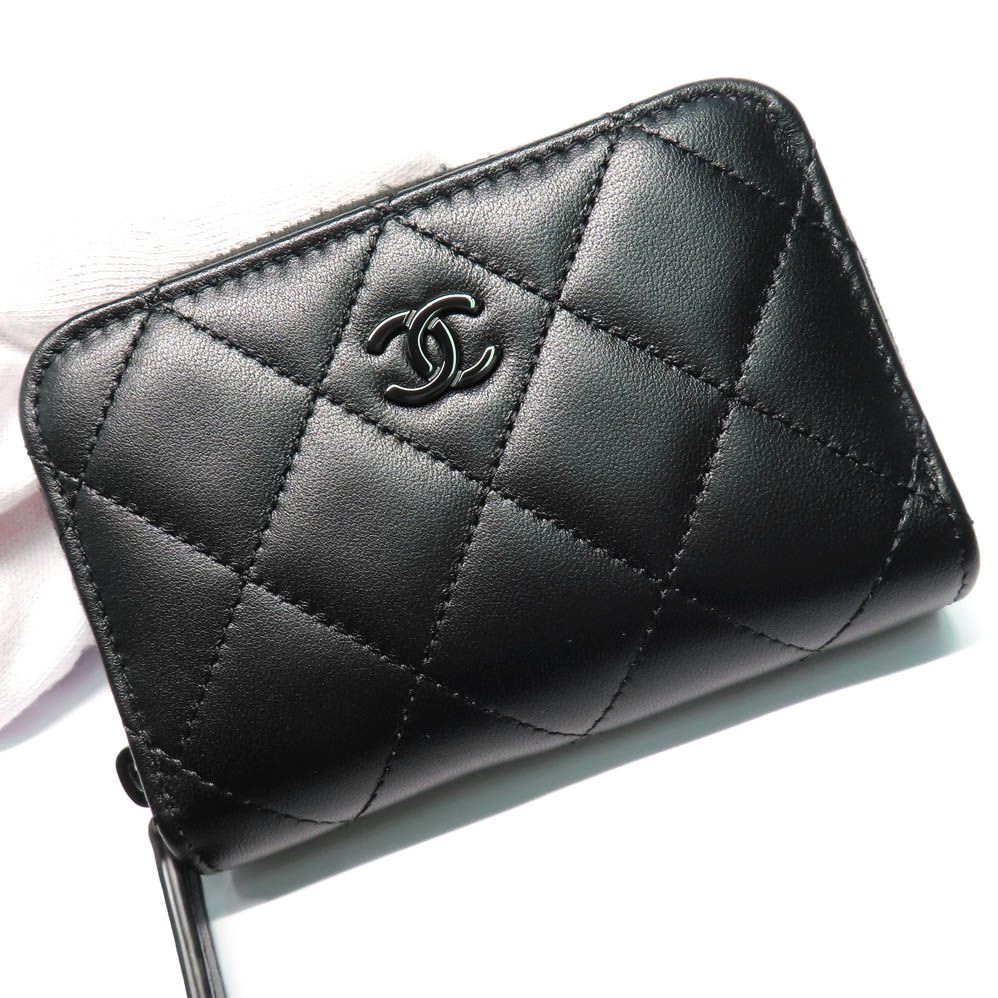 ≪25P★≫シャネル クラシック ジップ コインパース ラムスキン 名古屋】シャネル クラシック ジップ コインパース AP0216 ソー