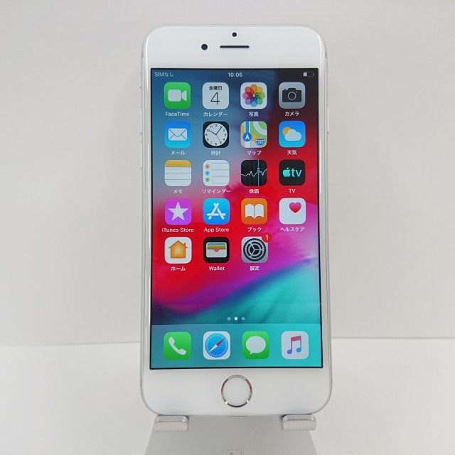 iPhone6 16GB au シルバー 送料無料 本体 n09217 - メルカリ