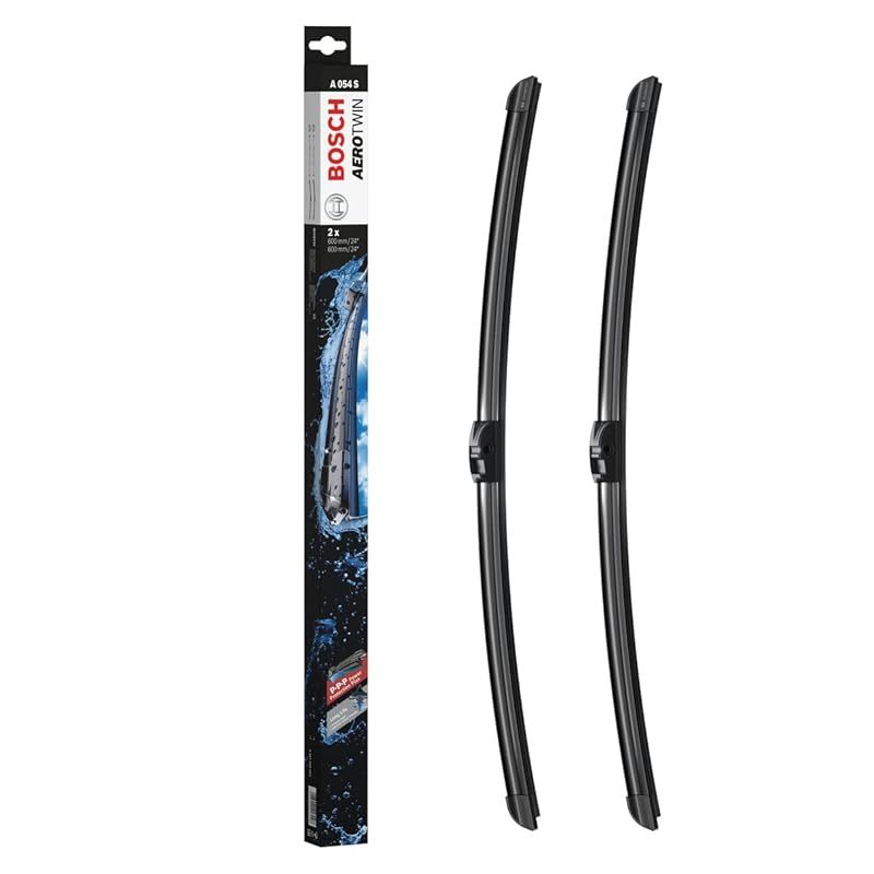 BOSCH ボッシュ 輸入車用 フラットワイパーブレード エアロツイン車種 600mmX2 A054S
