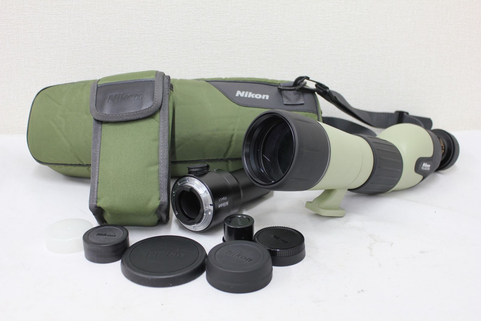 返品保証 ニコン Nikon フィールドスコープ D 60 P 50x 40x 27x W DS FSA-L1 e3207