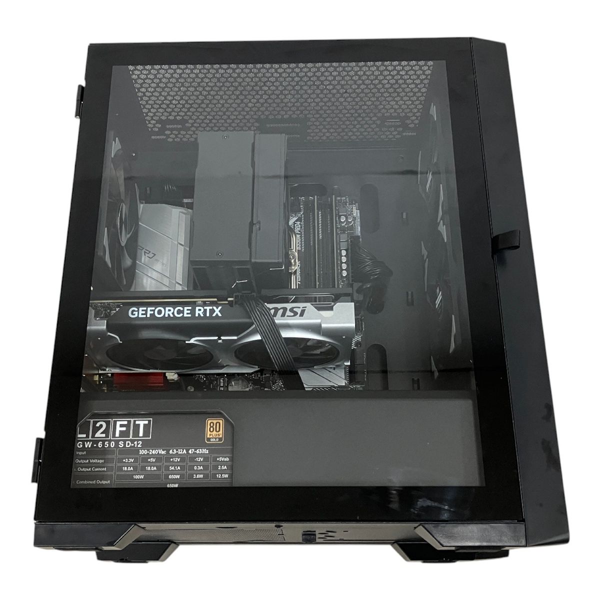 自作デスクトップPC Ryzen7 5700x RTX 5060