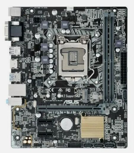 ASUS H110M-E|M.2 LGA1151 HDMI USB 3.1 DDR4 Intel Micro ATX Motherboard