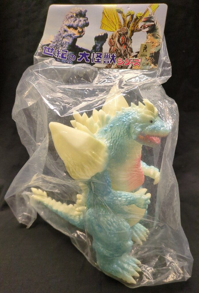 マーミット　モスラ対ゴジラセット　蓄光　怪獣天国ベビー　世紀の大怪獣　ゴジラ マーミット 世紀の大怪獣(怪獣天国) ジャイアントゴジラ