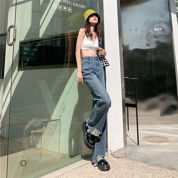 海外ブランド  デニムブーツカットパンツ レディース ジーンズ デニムパンツ パンツ