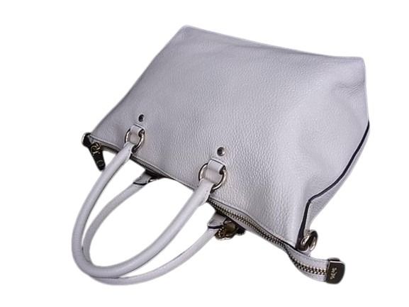 COACH コーチ エマ サッチェル レザー ハンドバッグ レディース ホワイト COACH - 新品 コーチ COACH ハンドバッグ ミニ エマ サッチェル