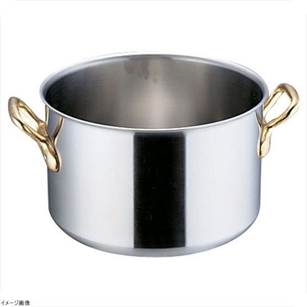 寸胴鍋 モリブデンステンレス 24cm 新品】エコクリーン スーパーデンジ