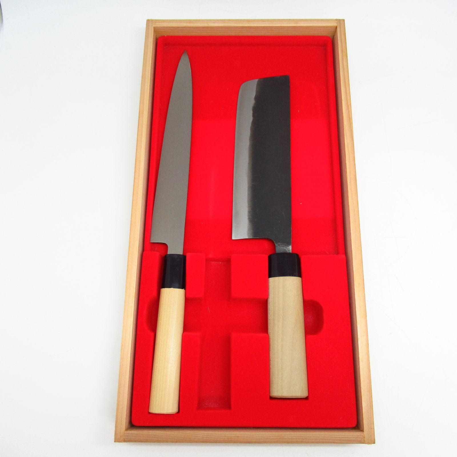 関孫六 特選お料理包丁 2本 刺身包丁と菜切包丁【新品長期保管品 