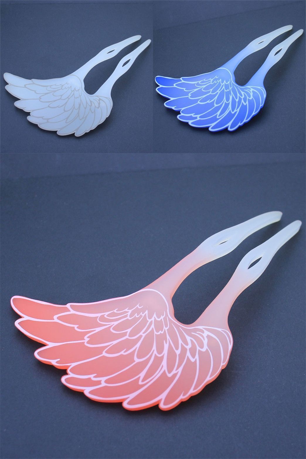 【新品未使用】簪 かんざし お振袖 着物 和装髪飾り ブライダル レトロ 古い風 アンティーク ウェディング 花嫁 天使の羽
