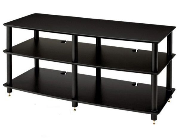 AV03BB 棚板ブラック支柱ブラック AV03シリーズ オーディオラック Sound Magic サウンドマジック