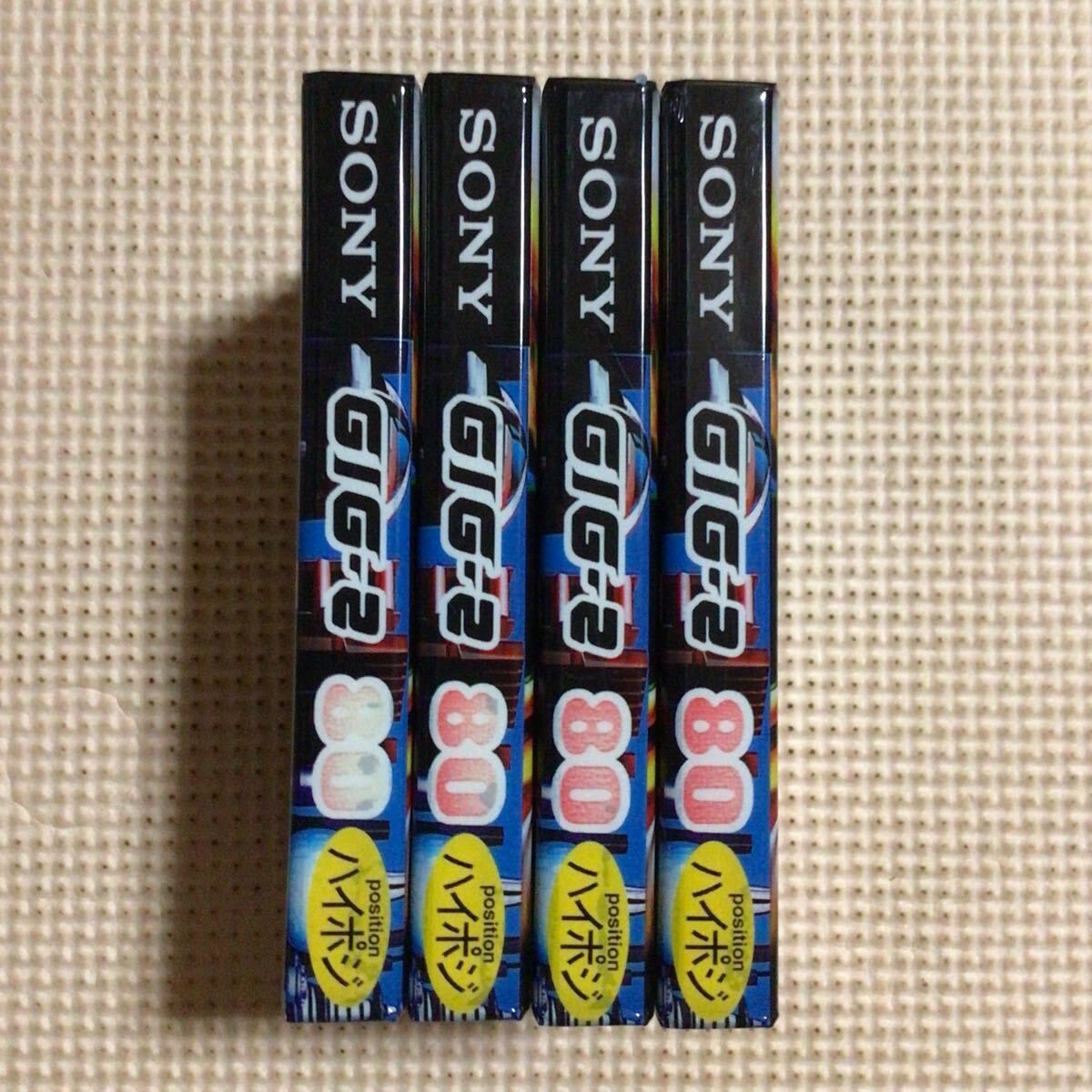 SONY GIG2 80【get in the groove】ハイポジション カセット