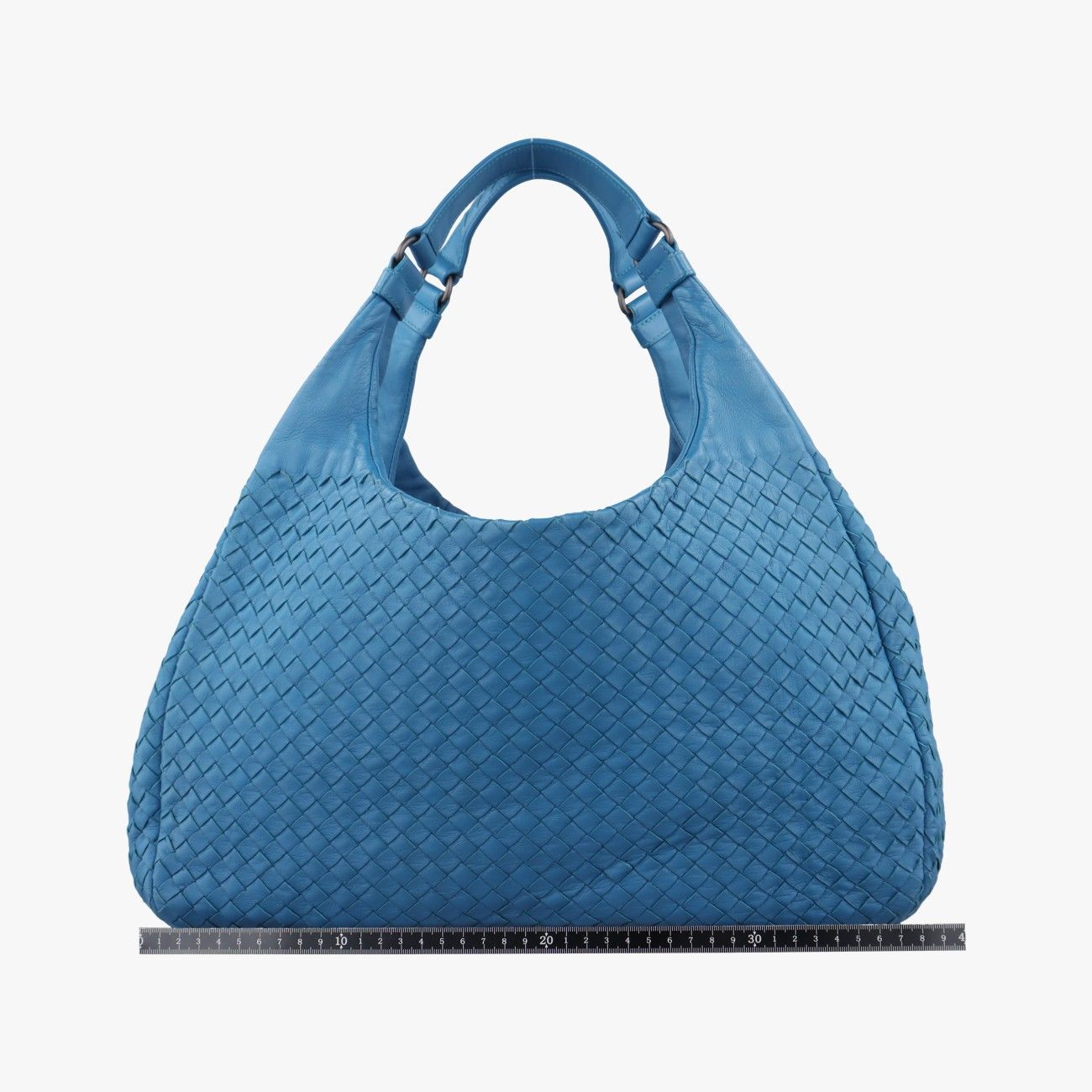 ボッテガヴェネタBottega Venetaイントレチャートブルーラムスキン124864 V0016 4362 EPEV 2010 7949 B